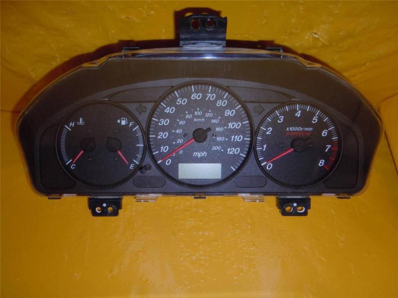 02 03 mazda mpv speedometer instrument cluster dash panel gauges 118,547