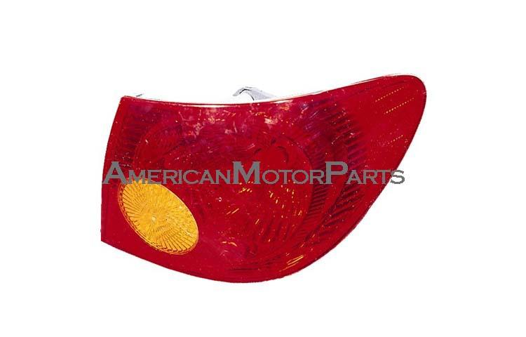 Right passenger replacement outer tail light 03-04 toyota corolla 8155002200