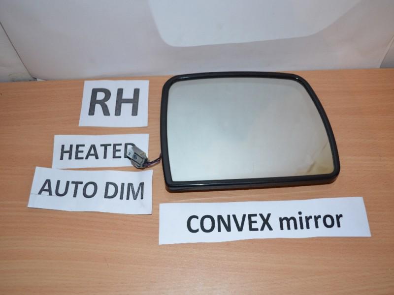 Oem 03 04 land range rover heated auto dim mirror glass rh/right side genuine