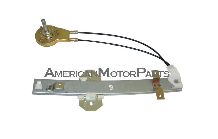 Right passenger side replacement rear manual window regulator 01-05 honda civic