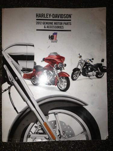 2012 *harley-davidson* genuine motor parts & accessories catalog 856 pages