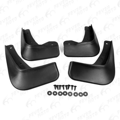 Fm brand new black mud flaps splash guard for mitsubishi lancer ex 08 09 10 11 