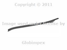 Mercedes w211 bumper retainer rail left rear genuine new + 1 year warranty