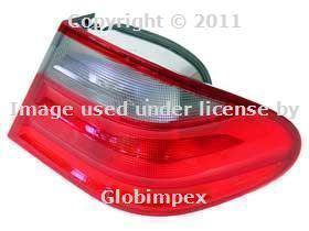 Mercedes w208 taillight assembly right outer oem new + 1 year warranty