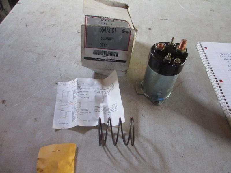 Ih international truck scout 80 800 scout ii nos gm starter solenoid 65478-c1 