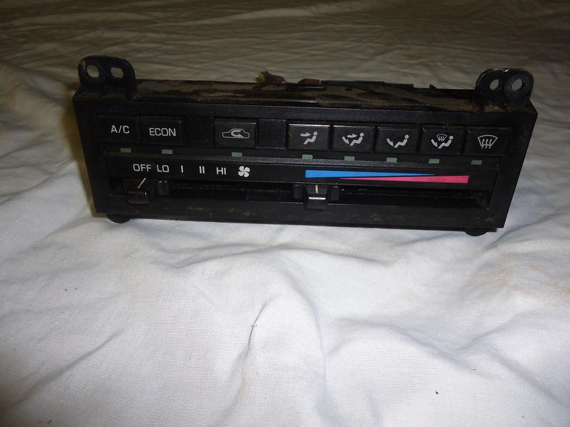 1987 toyota mr2 heater & a/c control pannel