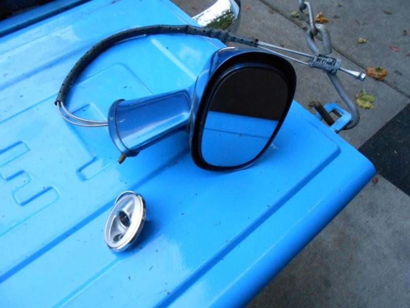 69 70 71 72 pontiac gto lemans firebird chevelle? lh bullet remote door mirror