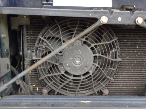 1999-2004 land rover discovery condenser cooling fan assembly oem