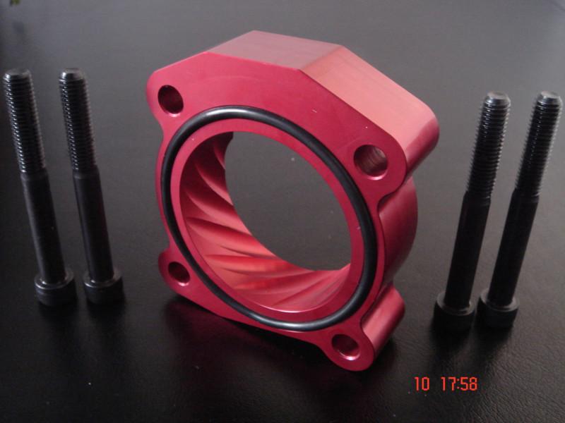 Red  04-09 toyota scion tc, 08-09 xb 2.4l throttle body spacer