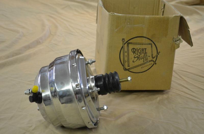 Power brake booster, chrome