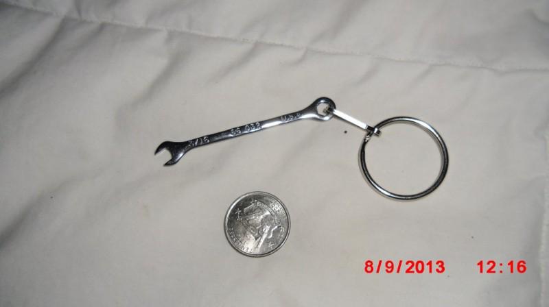 Tools 3/16 inch wrench made in usa , key chain, removable wrench