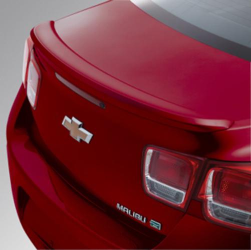 13-14 chevrolet malibu crystal red tintcoat spoiler kit 22882681