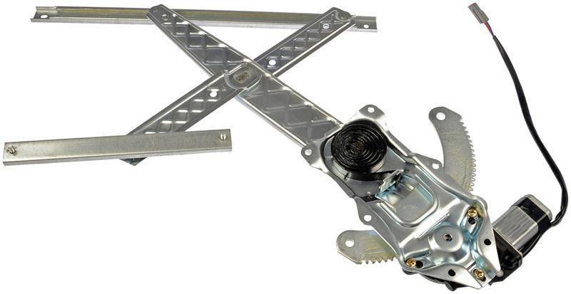 One new front right power window regulator with motor dorman 741-849