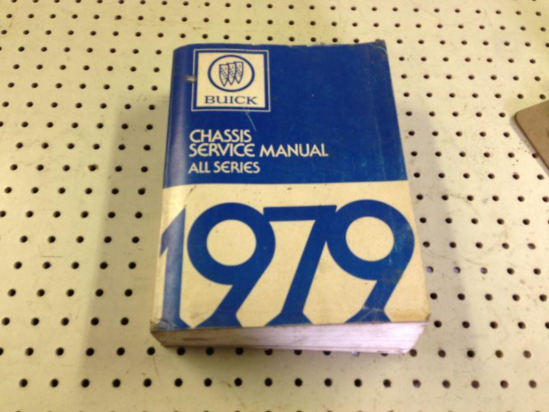  1979 buick shop / service manual factory original ! 