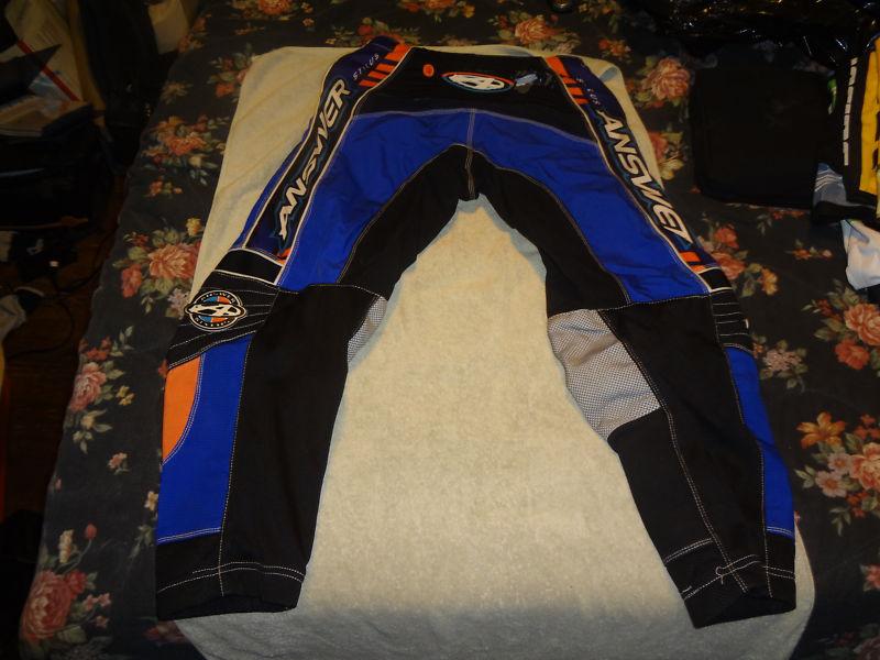 O'neal motor cross racing pant adult sz. 32"x 29"