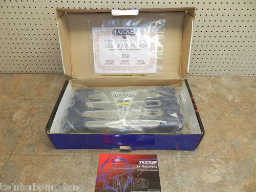 Kicker sx500.2 2 channel amplifier amp stereo brand new closeout sale 500 watt