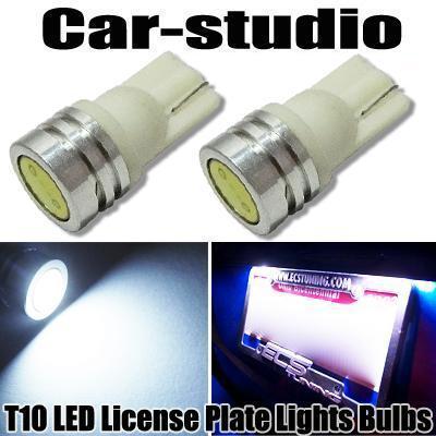 2pcs white high power led license plate wedge lights bulbs t10 168 904 2825 #10