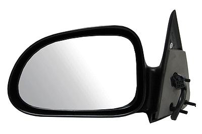 Dakota/durango power 5x7" side view door mirror black assembly driver left lh