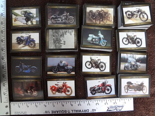 Harley davidson cards from the 90's series 3 over 250 cards 1993