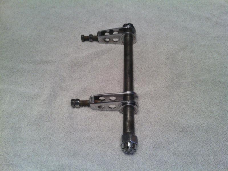 1978 kawasaki kz1000 rear axle and chain adjusters