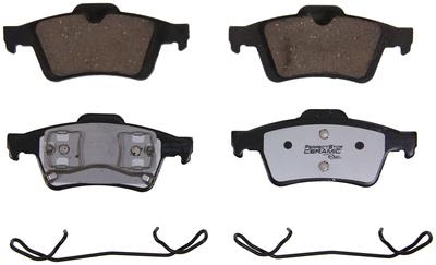 Perfect stop ceramic pc973a brake pad or shoe, rear