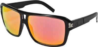 Dragon jam sunglasses jet w/red ion lens 720-1907