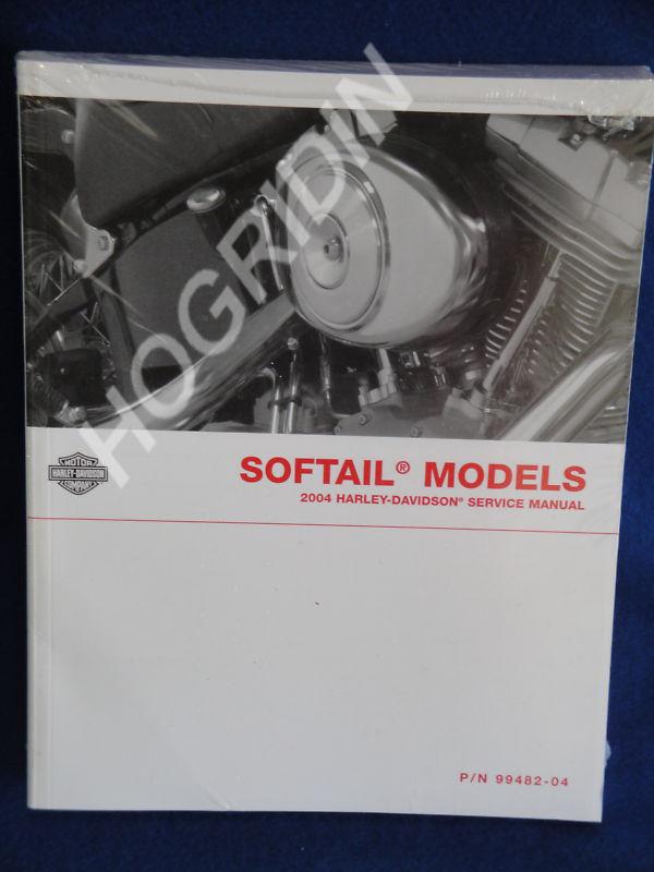 2004 harley davidson softail heritage fatboy night train service manual 99482-04