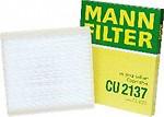 Mann-filter cu2137 cabin air filter