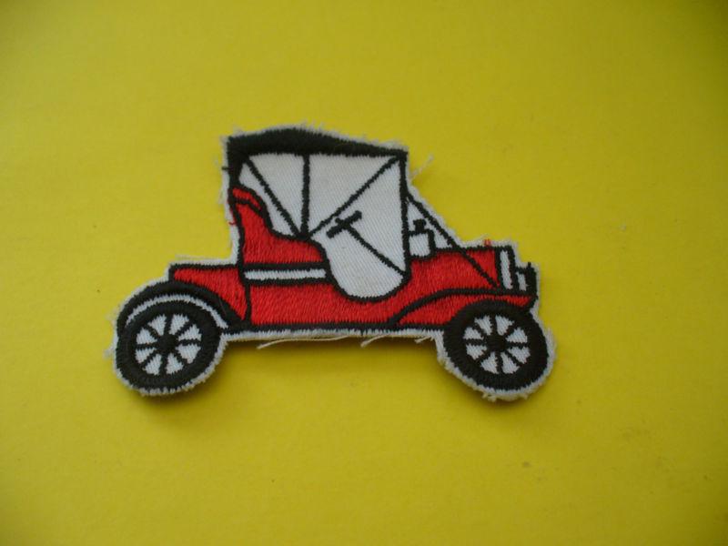 Antique automobile  jacket or shirt patch