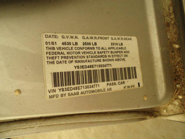 99-05 06 07 08 09 10 saab 9-5 r. frt window regulator vin e 4th digit 1398994