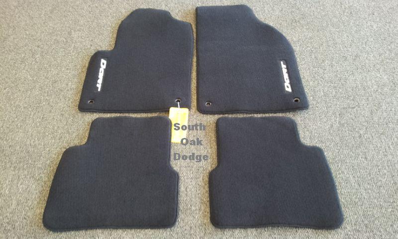 2013 dodge dart premium carpet floor mats. factory mopar accessory