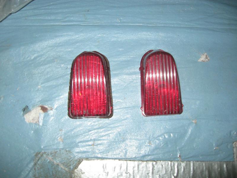 Vintage chevrolet taillight lens