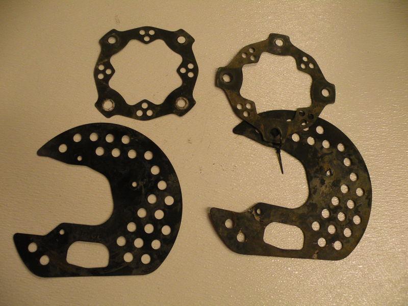 Suzuki z400 set of disc guards ltz400