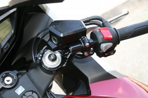 Honda vfr 1200 dct heli handlebar 2010-13 vfr1200  helibar helibars helis clipon