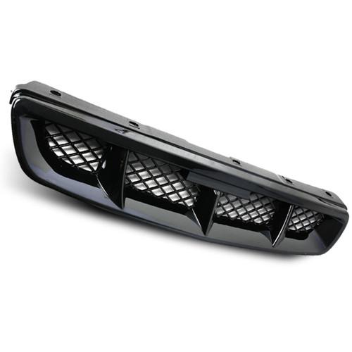 1996 1997 1998 honda civic mu-ver. 2 style mesh grill  black