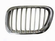 Bmw e53 x5 left grille chromed black 2000-04