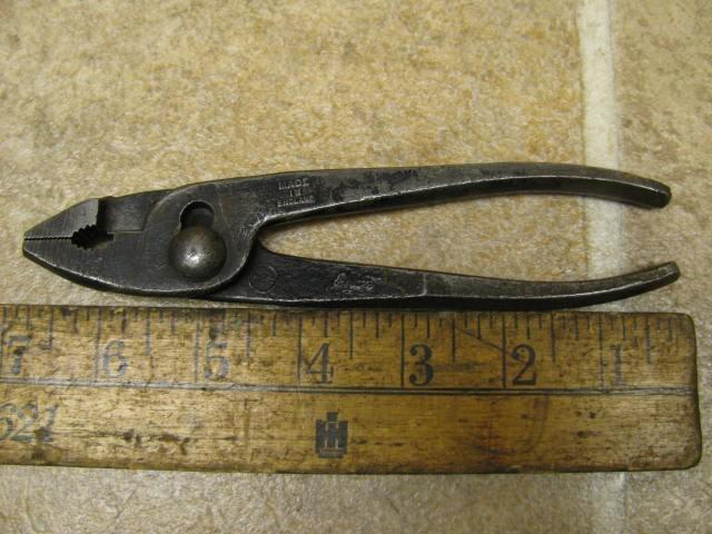 Vintage enfo english ford adjustable slotted pliers tool england