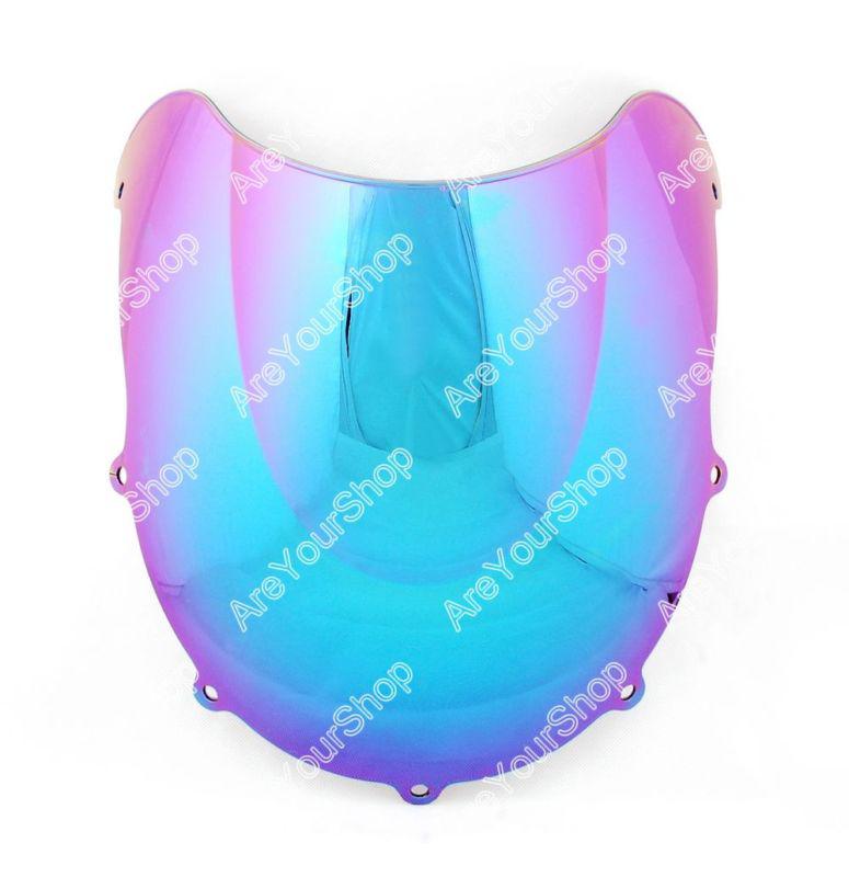 Windshield windscreen double bubble suzuki gsxr 600/750 1996-1999 iridium