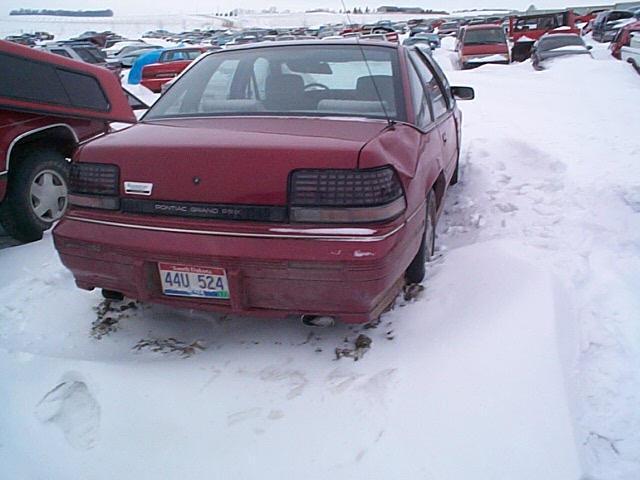 1993 pontiac grand prix tail lamp light lower left