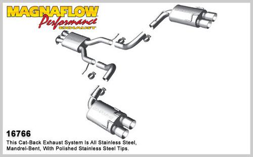 Magnaflow 16766 nissan 300zx stainless cat-back system performance exhaust