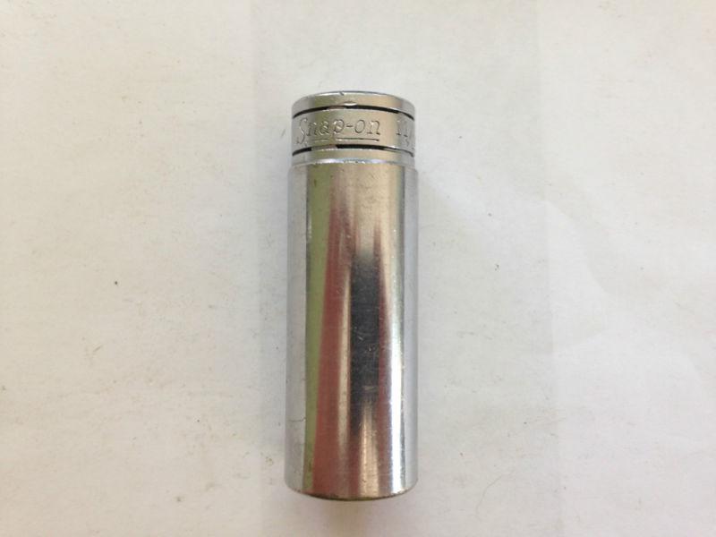 Snap-on tools 3/8" drive deep 6pt 11/16" sae chrome socket sfs221