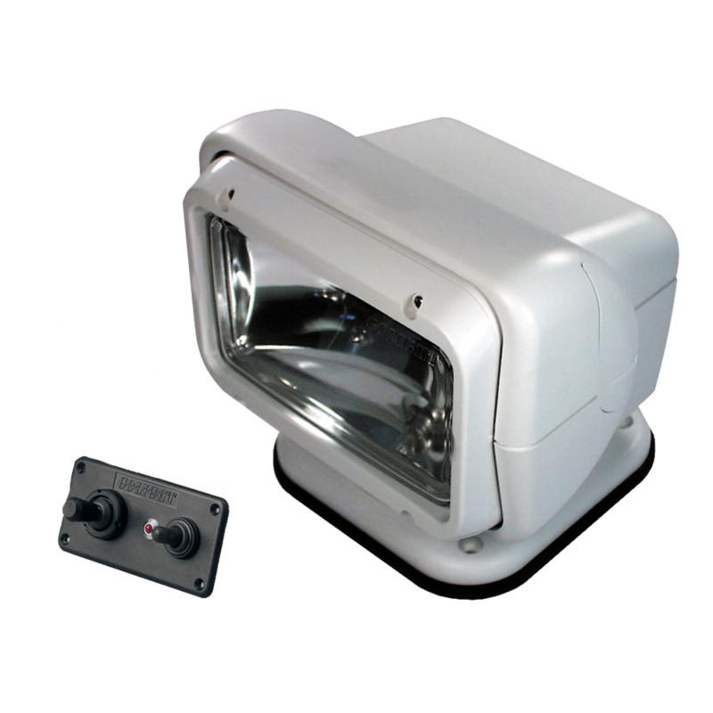 Golight permanent mount searchlight w/dash mounted remote - white 2020