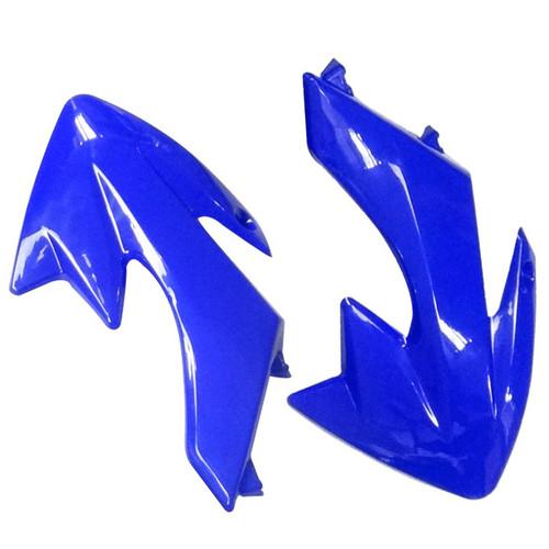 Blue plastic tank shrouds body fender f/ honda crf50 xr xr50 ssr dirt pit bike