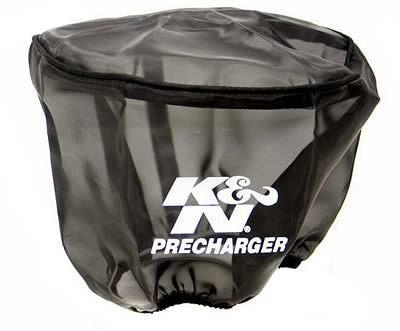 K&n air filter wrap precharger filter wrap round straight closed top 7"x5" black