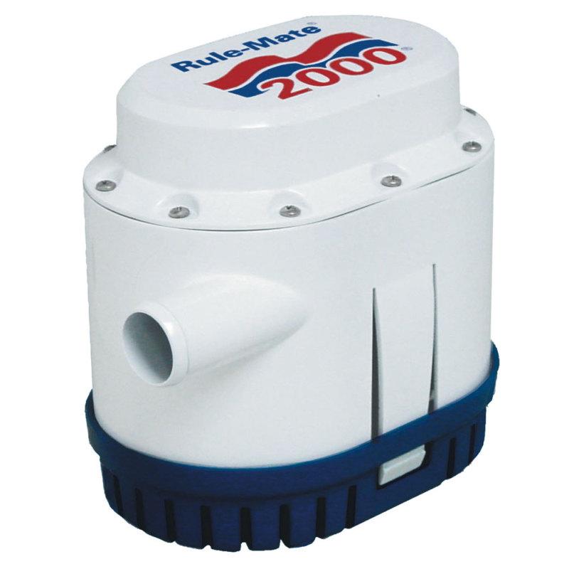 Rule-mate 2000 g.p.h. automatic bilge pump rm2000