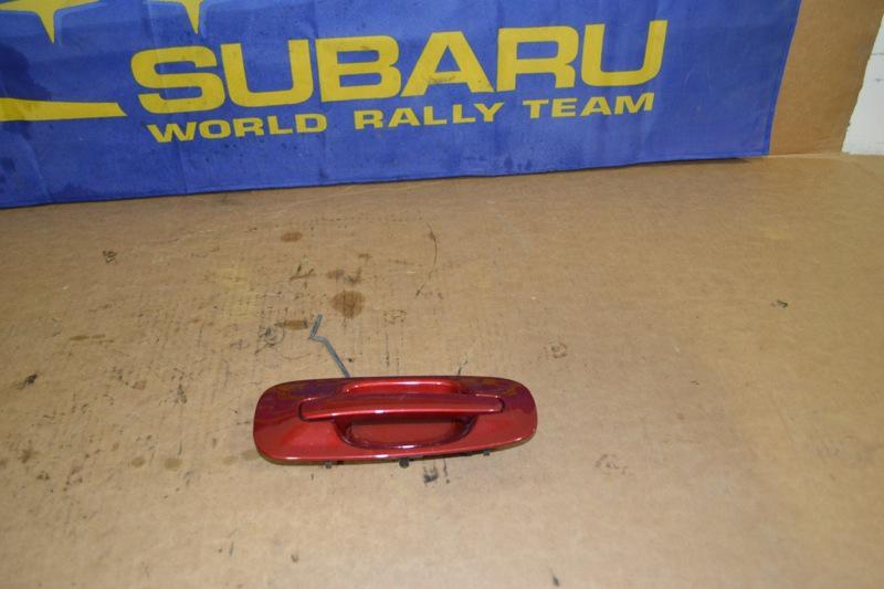 2002-2007 subaru impreza wrx door handle passenger rear rh right factory oem