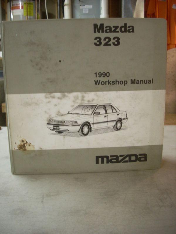1990 90 mazda 323 2 & 4 wd protege workshop shop service repair manual book