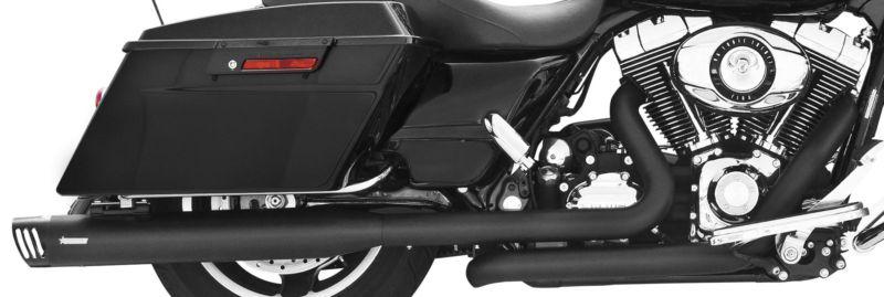 Freedom performance right side tuck & under true dual headers - black  hd00239