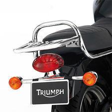 New genuine triumph bonneville rear chrome luggage rack $199.99 now $164.99