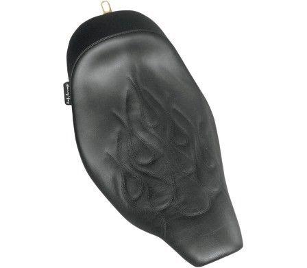 Danny gray 20-803f buttcrack solo flame  seat harley flht 97-07